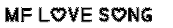 Mf Love Song font preview